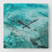 Horloge Carrée Ocean clock (Recto)