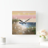Horloge Carrée Ocean Sea Beach View 285 (Maison)