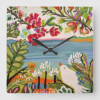 Oiseaux dans le jardin