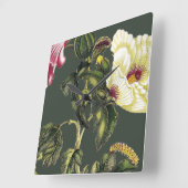 Horloge Carrée Okra (Angle)