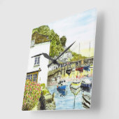 Horloge Carrée "Old Watch House" clock (Angle)