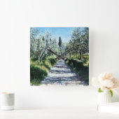 HORLOGE CARRÉE OLIVE TREES DE RIMAGGIO TUSCANY LANDSCAPE (Maison)