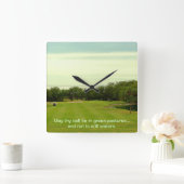 Horloge Carrée On the Fairway (Maison)