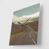 Horloge Carrée Open Road (Angle)