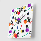 Horloge Carrée Orchard (Angle)