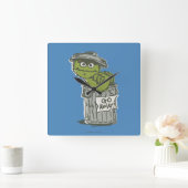 Horloge Carrée Oscar the Grouch Vintage 2 (Maison)