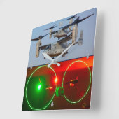 HORLOGE CARRÉE OSPREY MV-22B (Angle)