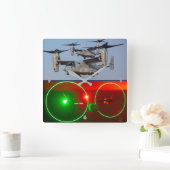 HORLOGE CARRÉE OSPREY MV-22B (Maison)