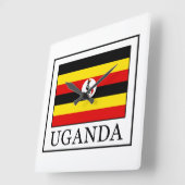 Horloge Carrée Ouganda (Angle)
