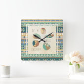 Horloge Carrée Outdoor | Be A Soul Seeker (Maison)