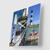 Horloge Carrée Outer Banks (Angle)