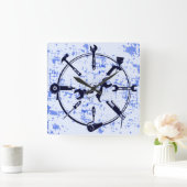 Horloge Carrée Outil (Maison)