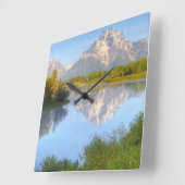 Horloge Carrée Oxbow Bend (Angle)