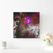 Horloge Carrée Pacman Nebula (Maison)