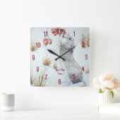 Horloge Carrée painting of (Maison)