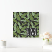 Horloge Carrée Palm | monogram (Maison)