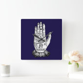 Horloge Carrée Palmistry Chart, 1885 (Maison)