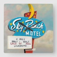 Panneau Sky Ranch Motel
