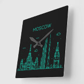 Horloge Carrée panorama de Moscou (Angle)