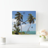 Horloge Carrée Parc d'état de Bahia Honda Floride Keys (Maison)