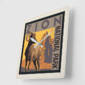 Horloge Carrée Parc national de Zion | Ram (Angle)