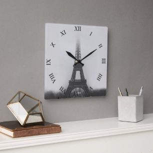 Horloge Carrée Paris Eiffel Tower