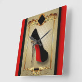 Horloge Carrée Paris High Heure (Angle)