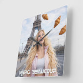 HORLOGE CARRÉE PARIS - MERCI BEAUCOUP (Angle)