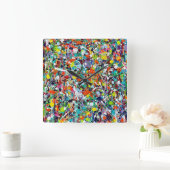 Horloge Carrée Parti Comme c'est 1999 Wall Clock (Maison)