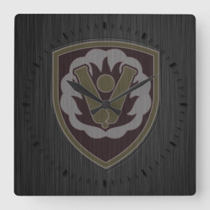 Horloge Carrée Patch de la 59e brigade d'artillerie