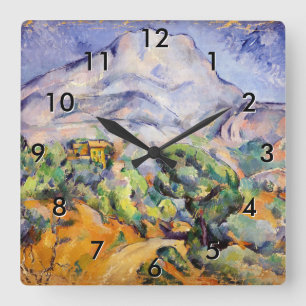 Horloge Carrée Paul Cezanne - Mont Sainte-Victoire, route de Thol