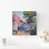 Horloge Carrée Paul Signac - Capo di Noli (Maison)