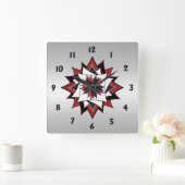 Horloge Carrée Pays (Maison)