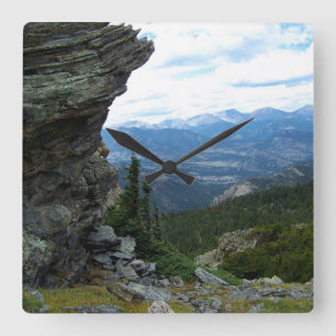 Horloge Carrée Paysage du Colorado