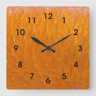 Horloge Carrée Peau de sébaste