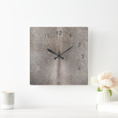 Horloge Carrée Peau de vache (Maison)