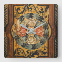 peinture de bois médiéval art vintage vieux gothiq