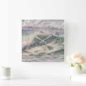 Horloge Carrée Pélican Sondage Parti des rupteurs d'onde (Maison)