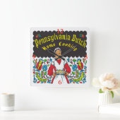 Horloge Carrée Pennsylvania Dutch, Home Cuisine (Maison)