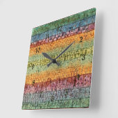 Horloge Carrée Pépinière d'arbres de Klee (Angle)