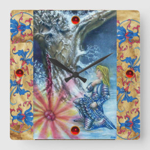 HORLOGE CARRÉE PERCEVATION ET VISION DU SAINT-GRAIL