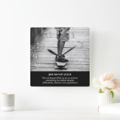 Horloge Carrée Persévérance à bord (Maison)