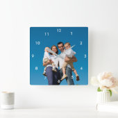 Horloge Carrée Personalized Photo Clock (Maison)