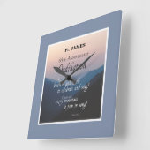 Horloge Carrée Personnaliser les fêtes d'Ordination du 65e annive (Angle)