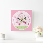 Horloge Carrée Personnalité du Clock (Maison)