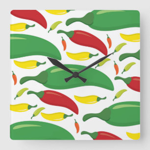 Horloge Carrée Pétards péteurs