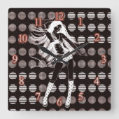 Horloge Carrée petite (Recto)