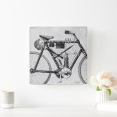 Horloge Carrée Petrolette Omega Motorcycle 1895 (Maison)