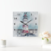 Horloge Carrée Phare (Maison)