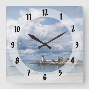 Horloge Carrée Phare d'Annisquam, Gloucester MA c1904